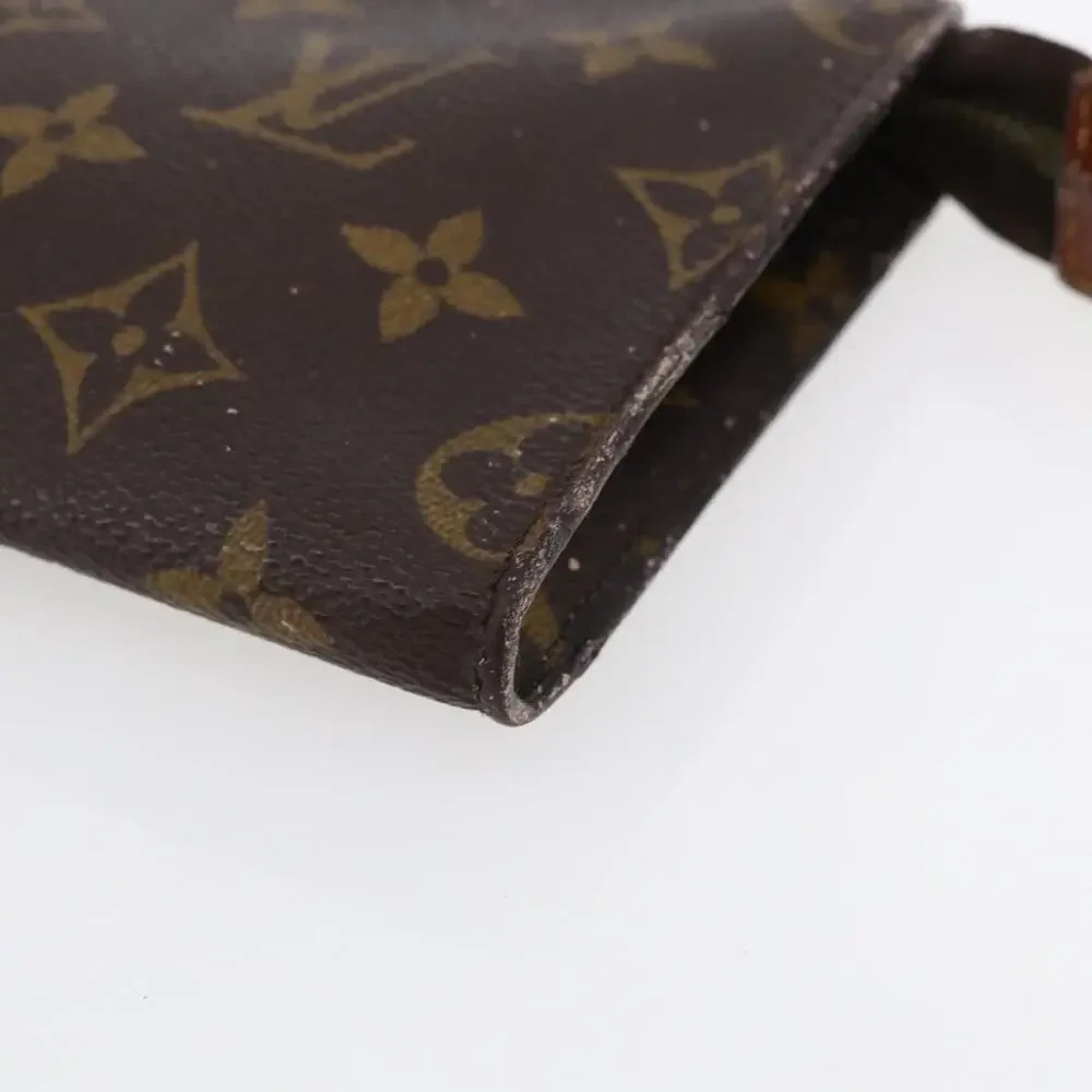 Louis Vuitton Monogram Bucket PM Accessory Pouch Brown